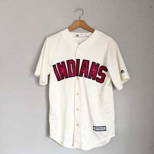 Majestic Cleveland Indians Baseball Miller Jersey